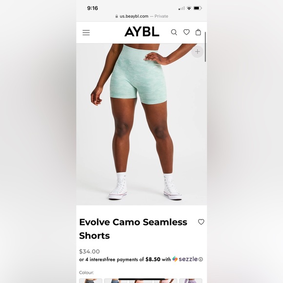 AYBL Bra & Shorts Set - Picture 2 of 3